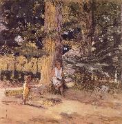 Edouard Vuillard Les Enfants au jardin Sweden oil painting artist